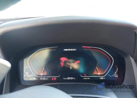 2022 BMW M850I Gtan Coupe xDrive z USA, uszkodzony, nr VIN WBAGV8C02NCJ62659